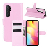Capa Capinha Carteira Flip Xiaomi Mi Note 10 Lite Case Couro