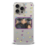 Capa Capinha Case Com Foto Desenho Coração Pers Para Xiaomi