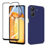Capa Capinha Case Película Tela Para Redmi 13c Tela 6 74