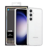 Capa Capinha Case Premium Phantom Para Galaxy S24 Plus Anti Impacto Branco Fosco