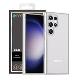 Capa Capinha Case Premium Phantom Para Galaxy S24 Ultra Anti Impacto Branco Fosco