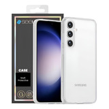 Capa Capinha Case Premium Phantom Para Galaxy S25 Plus Anti Impacto Branco Fosco