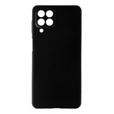 Capa Capinha Case Silicone Aveludada Preta P Galaxy M53