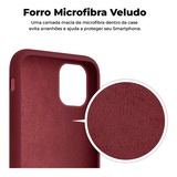 Capa Capinha Case Silicone Compativel Com iPhone XS Max Cor Azul cobalto
