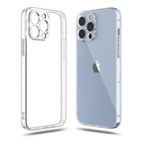 Capa Capinha Case Slim Para iPhone 6 7 8 X Xr 11 12 13 Max Cor Transparente iPhone 13 Pro Max