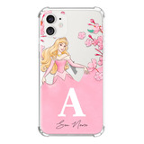 Capa Capinha Com Nome Personalizada Princesa Aurora