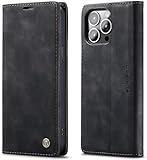 Capa Capinha Couro Imã Carteira IPhone 15 15 Plus 15 Pro 15 Pro Max Case Wallet Flip Proteção Premium