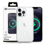 Capa Capinha Magnética Para iPhone 16 Pro Clear Case Transparente Magsafe Proteção Imãs Vessel
