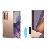 Capa Capinha Para Galaxy Note 20 Ultra Pelicula Cola Uv