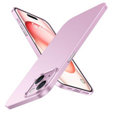 Capa Capinha Para iPhone 15 Plus 6 7 Case Acrílica Fosca Top Cor Rosa