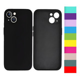 Capa Capinha Para iPhone 15 Silicone C Proteção Camera