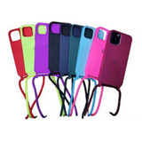 Capa Capinha Para iPhone 7 Ao 15 Pro Max Alça Cordão Pescoço
