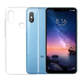 Capa Capinha Para Xiaomi Redmi Note 6 Pro Clear E Fosca Nf