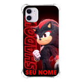 Capa Capinha Personalizada Com Nome Sonic