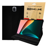 Capa Capinha Tablet Mi Pad 5 11 Couro Premium Pelicula