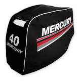 Capa Capô Protetora Do Motor Popa Mercury 40 Hp Brinde 