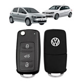 Capa Carcaça Chave Canivete Vw Gol Fox Voyage G6 2014 A 2023