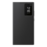 Capa Carteir Para S24 Ultra Carteira Smart View Wallet Case