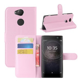 Capa Carteira Xperia Xa2 5 2 Capinha Case Couro Flip Wallet