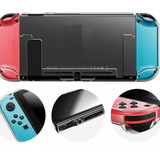 Capa Case Acrilico Transparente Cristal Nintendo Switch 