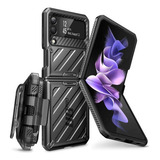 Capa Case Anti Impacto Supcase Ub Pro Galaxy Z Flip4 6 7 Cor Preto