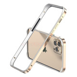 Capa Case Bumper Bamper Bordas Em Metal Para iPhone 13