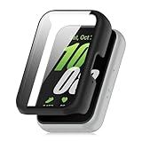 Capa Case Bumper Com Película Compatível Com Samsung Galaxy Fit 3 Capa Protetora Para Smartwatch Galaxy Fit 3