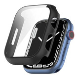 Capa Case Bumper Com Pelicula Vidro Para Apple Watch 44mm