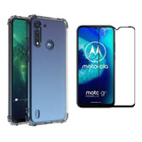 Capa Case Capinha Película 3d Para Motorola G8 Power Lite