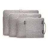 Capa Case Com Bolso Para Notebook 13 15 6 Polegadas