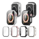Capa Case Com Película Para Apple Watch 10 42mm 46mm 2024 