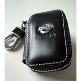 Capa Case Couro Superluxo Porta Chave Carro Nissan E Outras