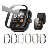 Capa Case De Proteção Com Vidro Para Xiaomi Redmi Watch 4