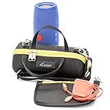 Capa Case De Proteção Polo Culture Compatível Com Jbl Charge 3 4 Com Alça Ombro E Bolsa