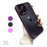 Capa Case iPhone Pro Pro Max Normal Qualidade Premium Rígida Cor 14 Pro Lilas Case rígida