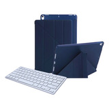 Capa Case P iPad 7 8 9 Tela 10 2 Pol Teclado Bluetooth