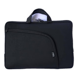 Capa Case P Notebook Com Bolso Luva Chromebook Preto