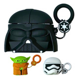 Capa Case Personagens Star Wars Capinha Para AirPods 1 2 Pro