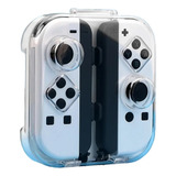 Capa Case Proteção Acrilico Transparente Para Joycon Switch