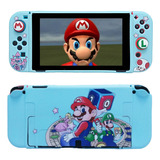 Capa Case Protetor Console Nintendo Switch Oled Par Grips