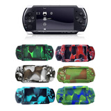 Capa Case Protetora De Silicone Compatível Com Psp 2000 3000