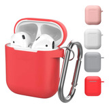 Capa Case Protetora De Silicone Para AirPods Apple 1 E 2
