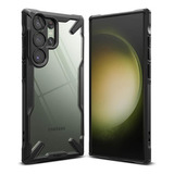 Capa Case Ringke Fusion X Samsung Galaxy S23 Ultra Preto