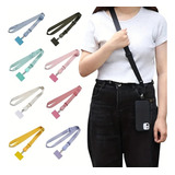 Capa Case Silicone Alça Crossbody Para iPhone 13 Tds Modelos