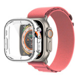 Capa Case Silicone Para Apple Watch Ultra 49mm Tpu Premium