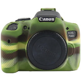 Capa Case Silicone Para Proteção Canon T6i 750d
