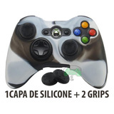Capa Case Silicone Protetora Controle Xbox 360