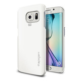 Capa Case Spigen Thin Fit Samsung Galaxy S6 Edge Plus White