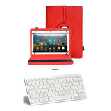Capa Case Teclado Bluetooth P Tablet Motorola Tab G70