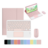 Capa Case Teclado Touch Mouse Para iPad 7 8 9 air3 Geração